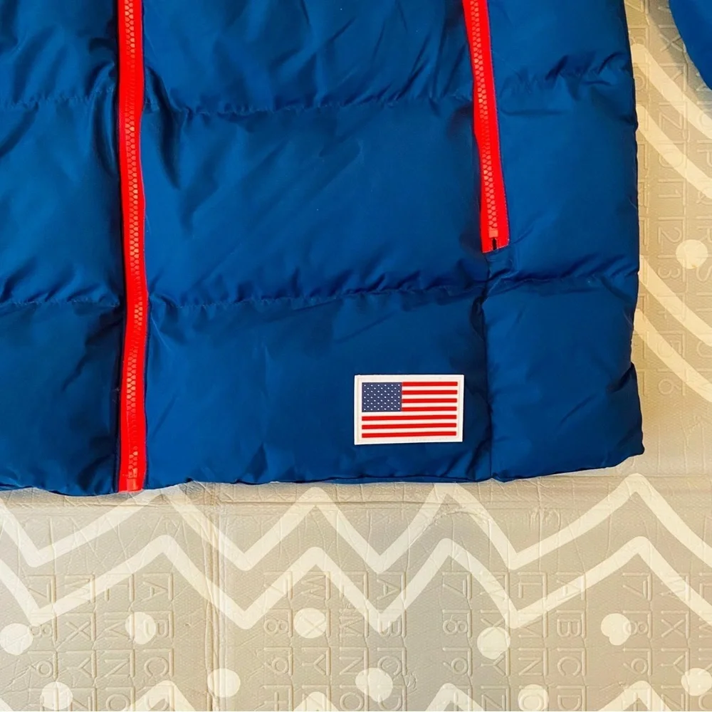 Spyder team USA Olympics special edition ski snowboarding thick winter jacket